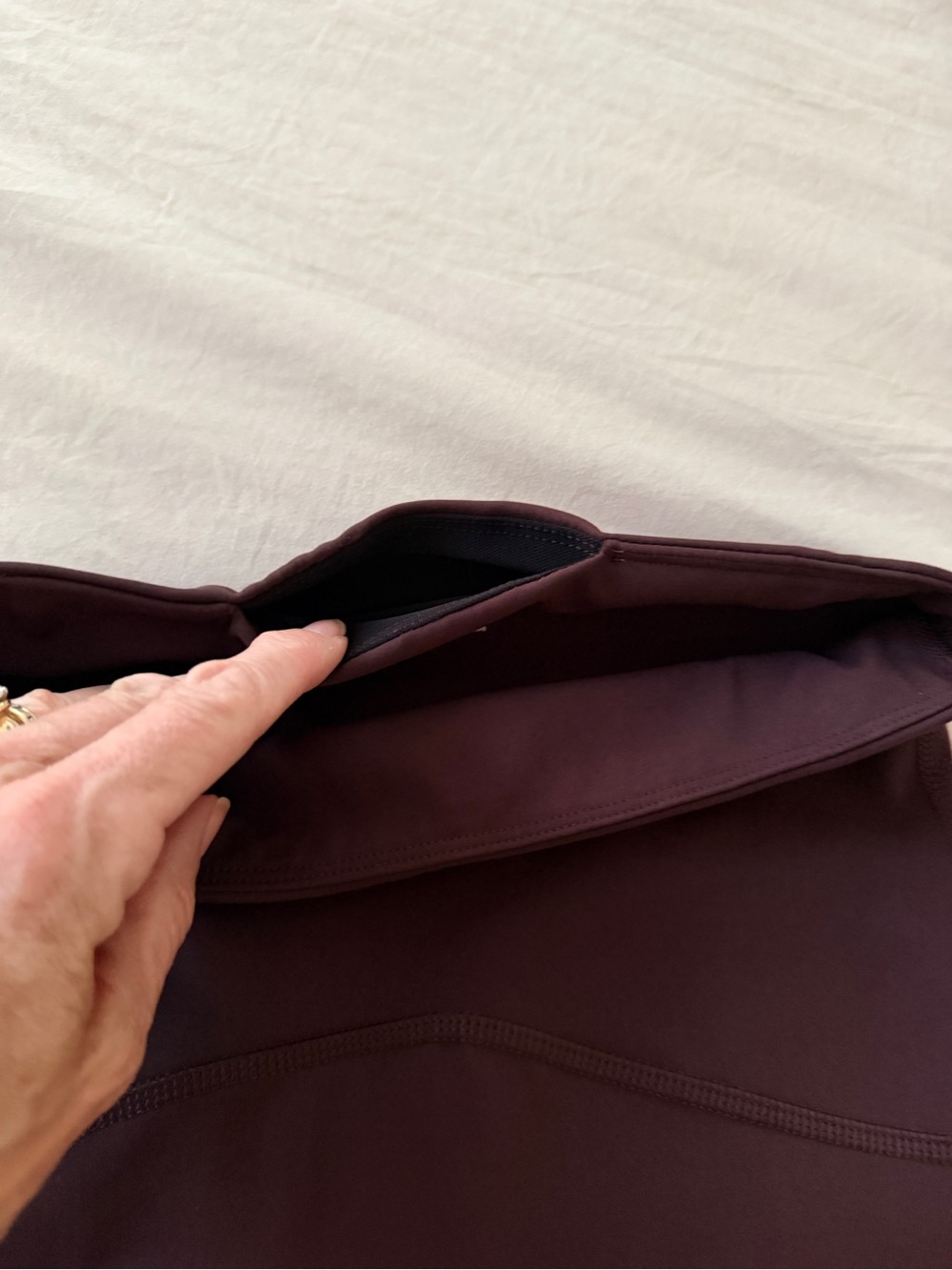 SPANXshape Booty Boost 7/8 Leggings - Truffle Brown - Picture 2 of 8